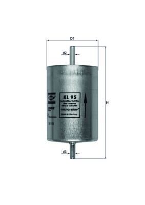Mahle KL 95 Fuel Filter