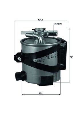 Mahle KLH 44/22 Fuel Filter