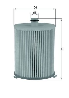Mahle KX 245/4D Fuel Filter