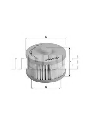 Mahle KX 266D Fuel Filter, photo 2