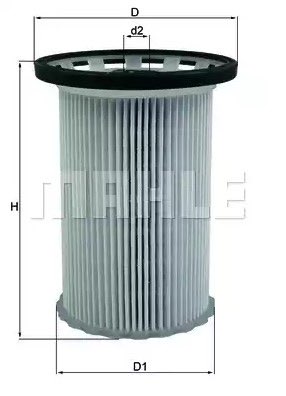 Mahle KX 341 Fuel Filter, photo 3