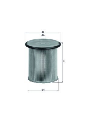 Mahle KX 74 Fuel Filter