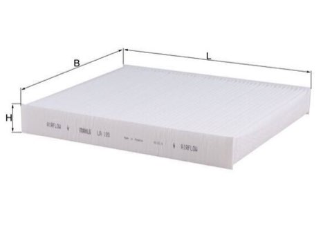 Mahle LA 120 Pollen Filter, photo 3