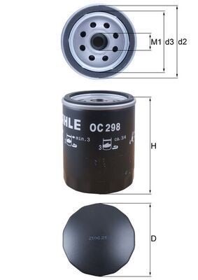 Mahle LA 624 Pollen Filter
