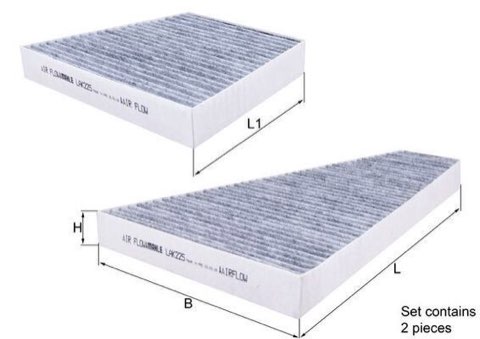 Mahle LAK 225/S Pollen Filter