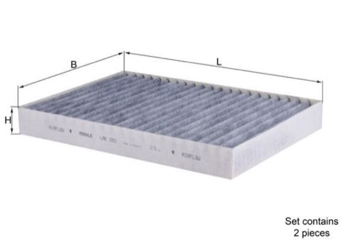 Mahle LAK 292/S Pollen Filter
