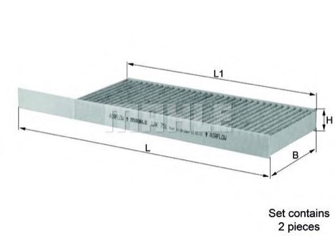 Mahle LAK 751/S Pollen Filter