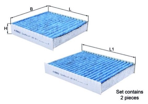Mahle LAO 191/S Pollen Filter