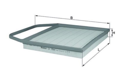 Mahle LX 1564 Air Filter, photo 2