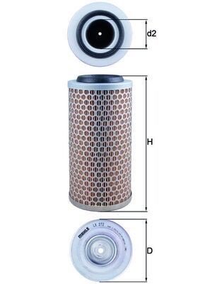 Mahle LX 272 Air Filter