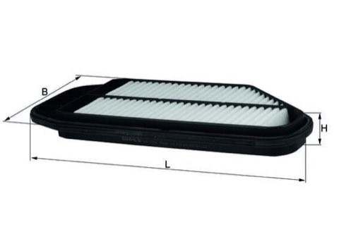 Mahle LX 3152 Air Filter, photo 2