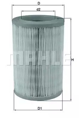 Mahle LX 3285 Air Filter, photo 2