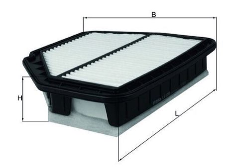 Mahle LX 3298 Air Filter, photo 2