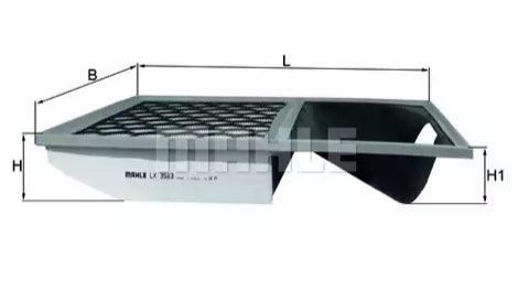 Mahle LX 3583 Air Filter, photo 2