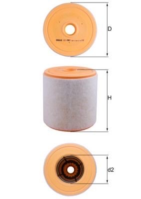 Mahle LX 4961 Air Filter