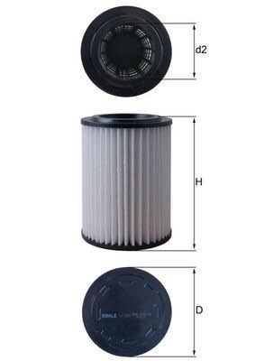 Mahle LX 5363 Air Filter