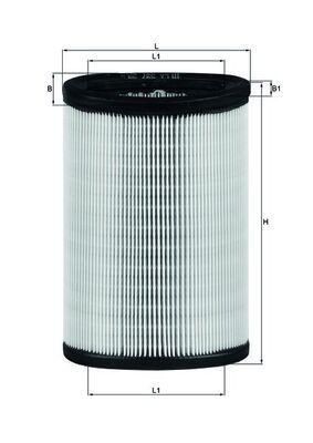 Mahle LX 597 Air Filter