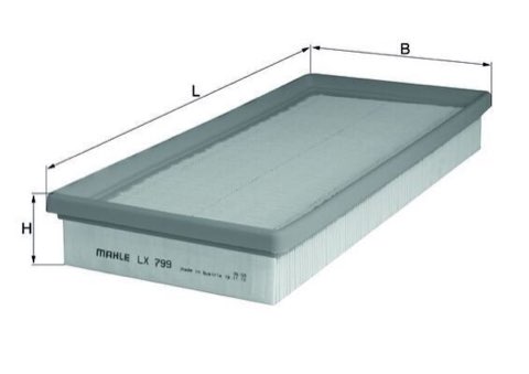 Mahle LX 799 Air Filter