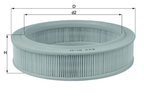 Mahle LX 81 Air Filter