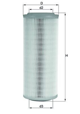 Mahle LX 855 Air Filter