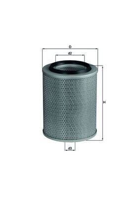 Mahle LX 92 Air Filter