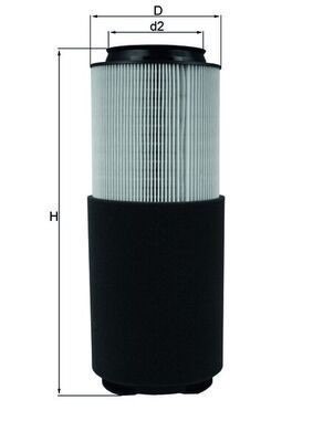 Mahle LX 976 Air Filter