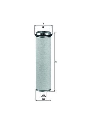 Mahle LXS 37/1 Secondary Air Filter