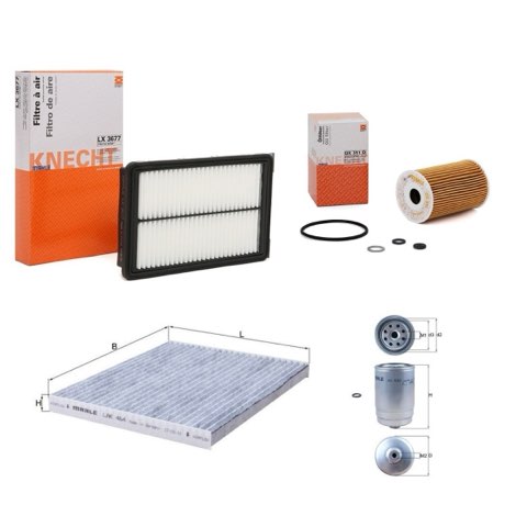 Mahle MHL4055N0092 Filter Kit