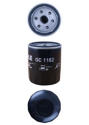Mahle OC 1182 Oil Filter, photo 3