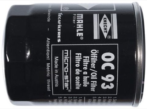Mahle OC 93 Oil Filter, photo 3