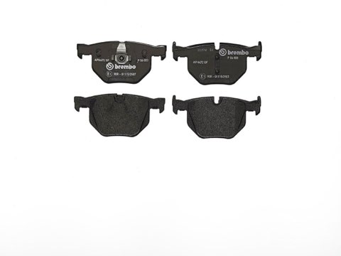 Brembo Prime P 06 033 Brake Pad Set — Rear 122mm, photo 4