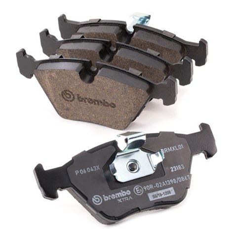Brembo Xtra P 06 043X Brake Pad Set — Front, photo 2