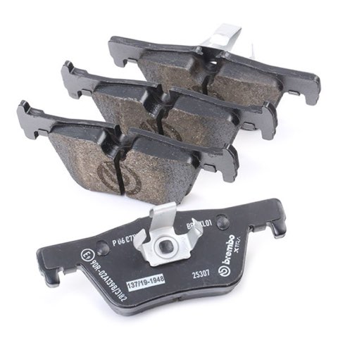 Brembo Xtra P 06 071X Brake Pad Set — Rear 123mm, photo 2