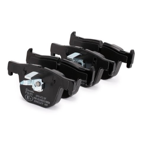 Brembo Prime P 06 072 Brake Pad Set — Rear, photo 2