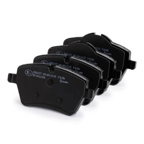 Brembo Prime P 06 086 Brake Pad Set — Front 132mm, photo 2