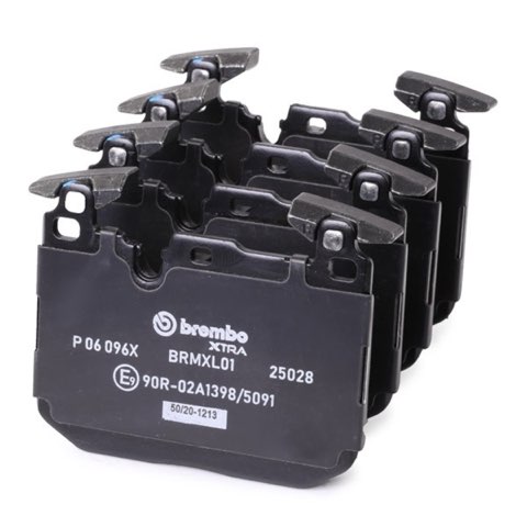 Brembo Xtra P 06 096X Brake Pad Set — Front 113mm, photo 2