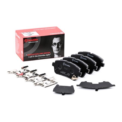 Brembo Prime P 16 013 Brake Pad Set — Front 126mm