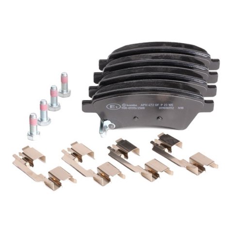 Brembo Prime P 23 105 Brake Pad Set — 132mm, photo 2