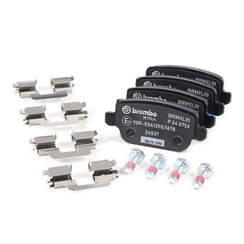 Brembo Xtra P 24 075X Brake Pad Set — Rear 95mm, photo 2