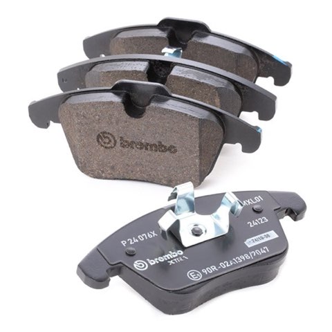 Brembo Xtra P 24 076X Brake Pad Set — Front, photo 2