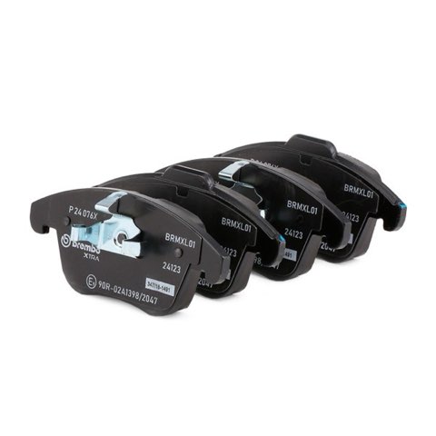 Brembo Xtra P 24 076X Brake Pad Set — Front, photo 5