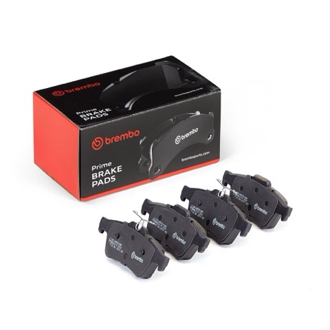 Brembo Prime P 24 148 Brake Pad Set — Rear 123mm, photo 4
