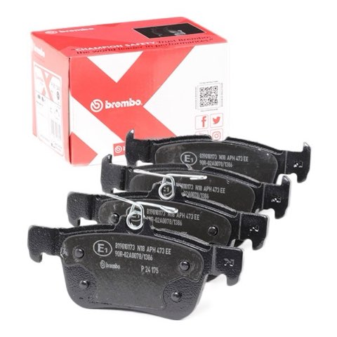 Brembo Prime P 24 175 Brake Pad Set — Rear 123mm