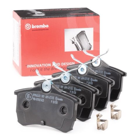 Brembo Prime P 28 030 Brake Pad Set — 87mm