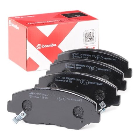 Brembo Prime P 28 035 Brake Pad Set — 142mm, photo 3