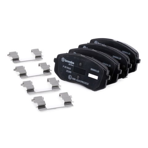 Brembo Xtra P 30 056X Brake Pad Set — Front 138mm, photo 2