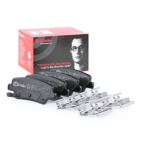 Brembo Prime P 30 067 Brake Pad Set — Rear 100mm, photo 3