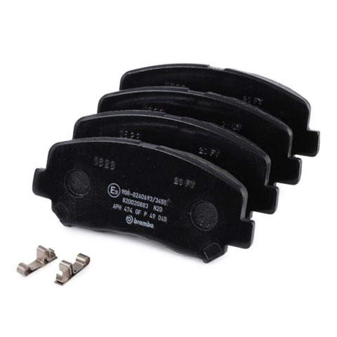 Brembo Prime P 49 045 Brake Pad Set — Front 142mm, photo 2