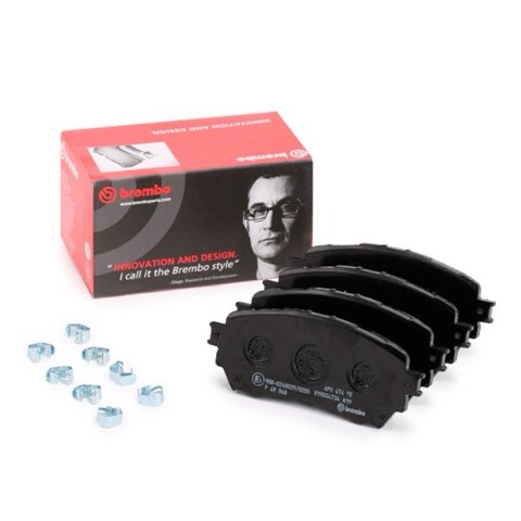 Brembo Prime P 49 048 Brake Pad Set — Front 140mm