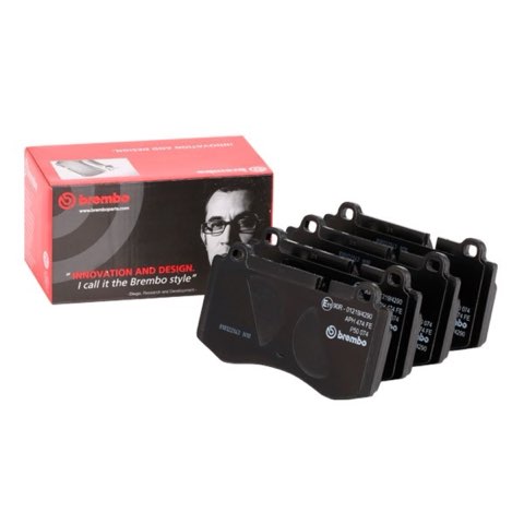 Brembo Prime P 50 074 Brake Pad Set Prime Line - Ring — Front 142mm